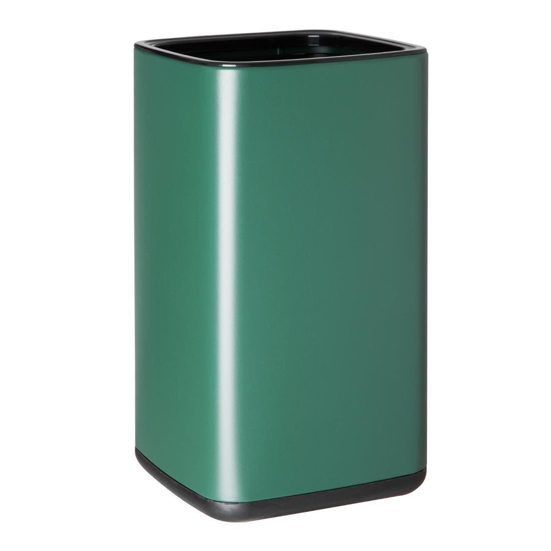 Bolero Vierkante Afvalbak Groen 7Ltr