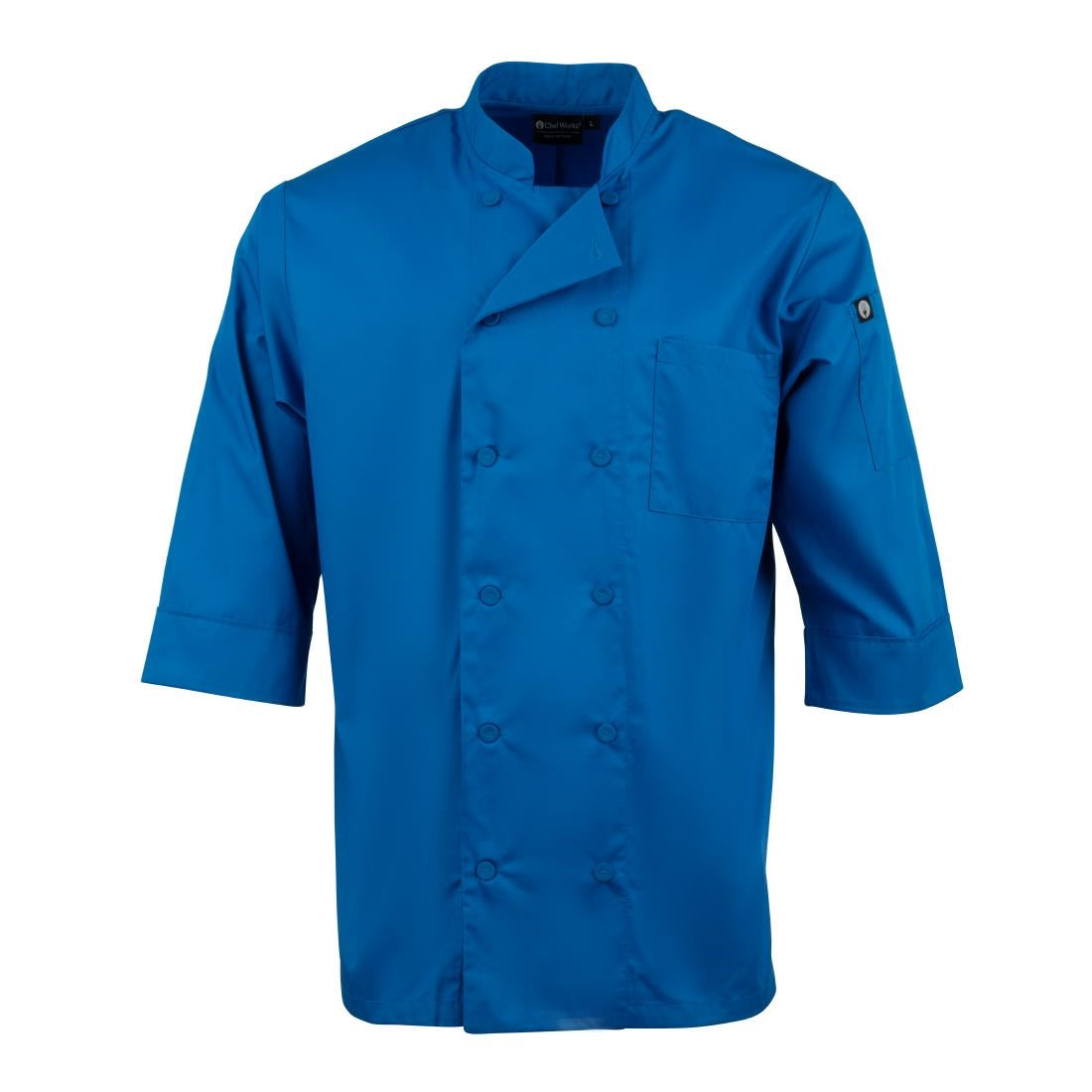 Chef Works unisex koksbuis blauw L