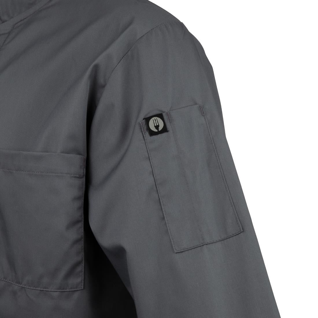 Chef Works unisex koksbuis grijs L