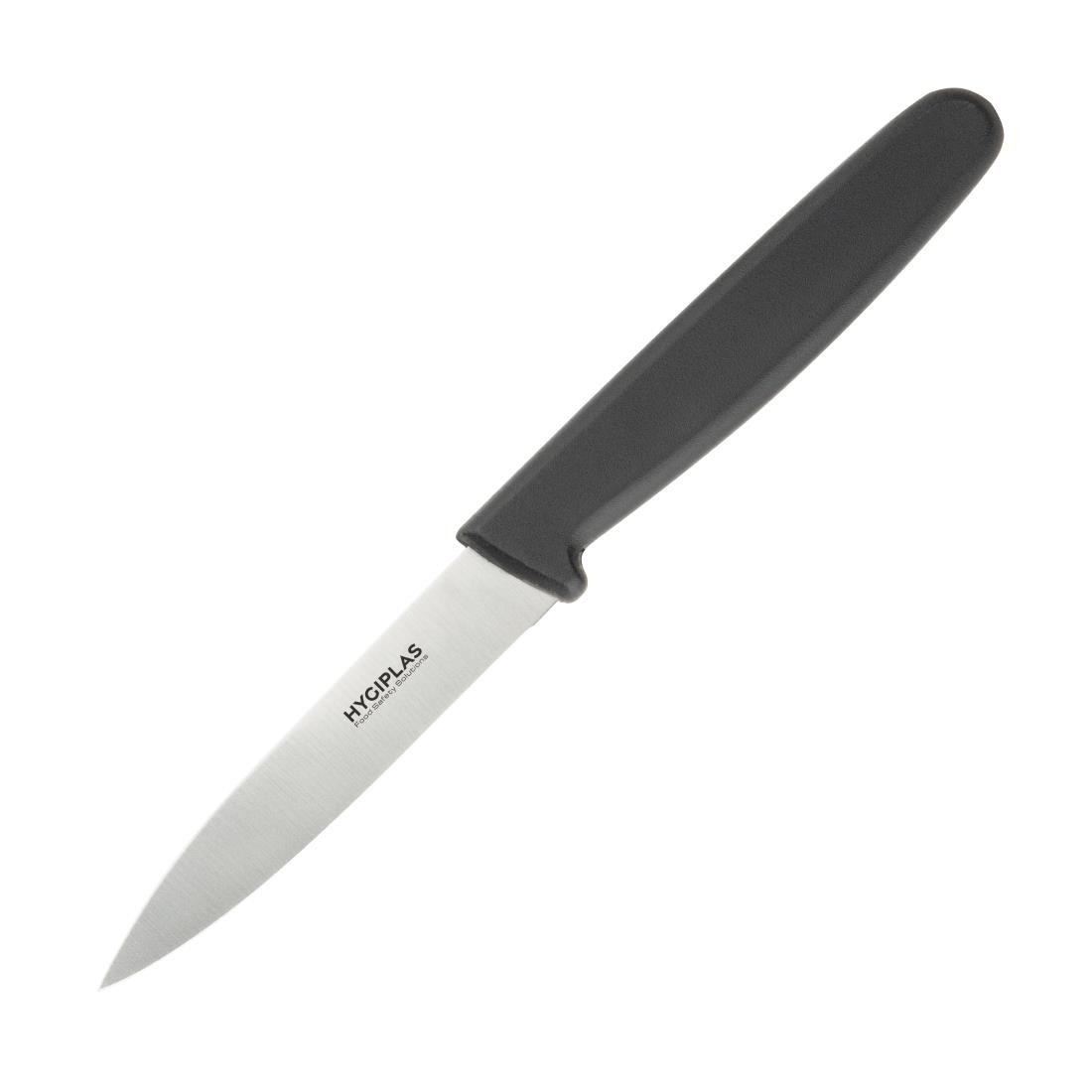 Hygiplas recht schilmesje 7,5cm zwart