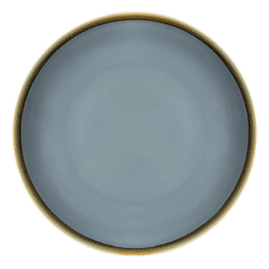 Olympia Kiln coupe borden blauw 23cm (6 stuks)