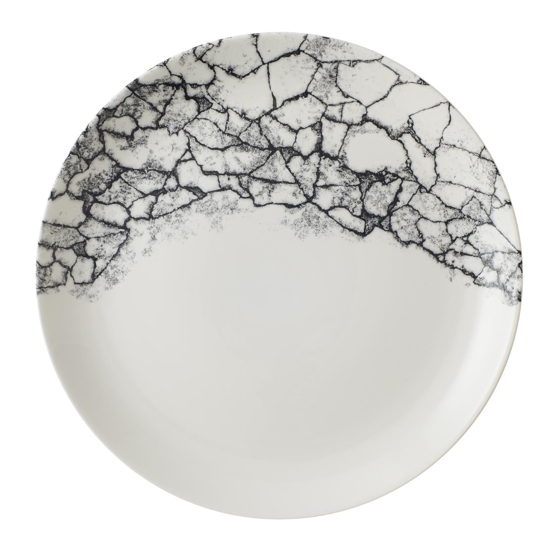 Churchill Kintsugi Accents Quartz Black Evolve Coupe Bord 28.6cm (pak van 12)