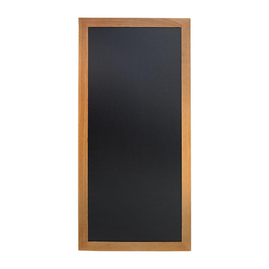 Securit lang wandbord teak effect 120x56cm