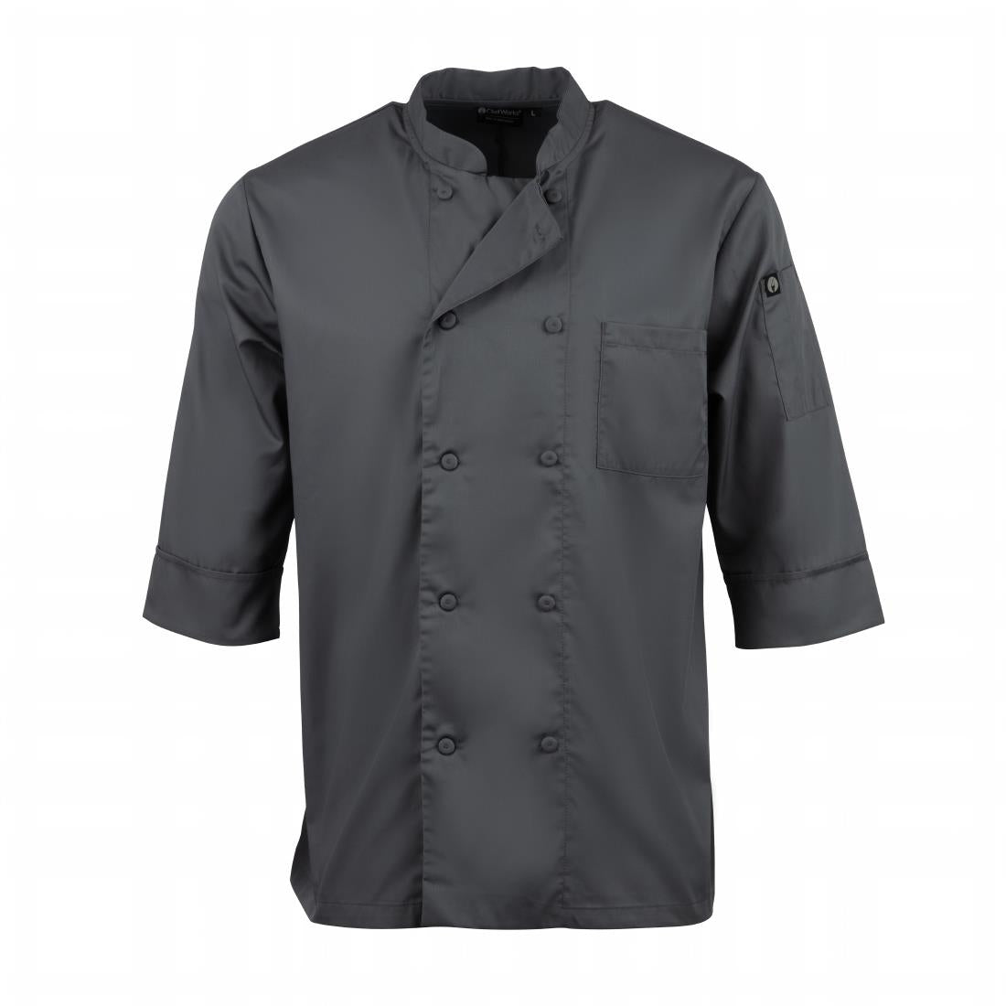 Chef Works unisex koksbuis grijs L