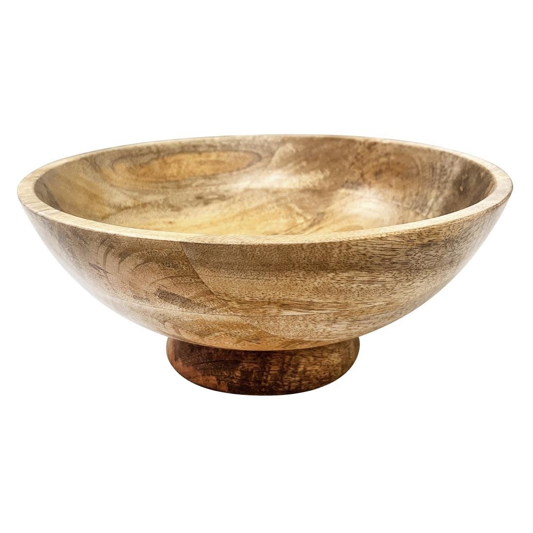 Olympia Schaal met voet Mango Hout 280mm