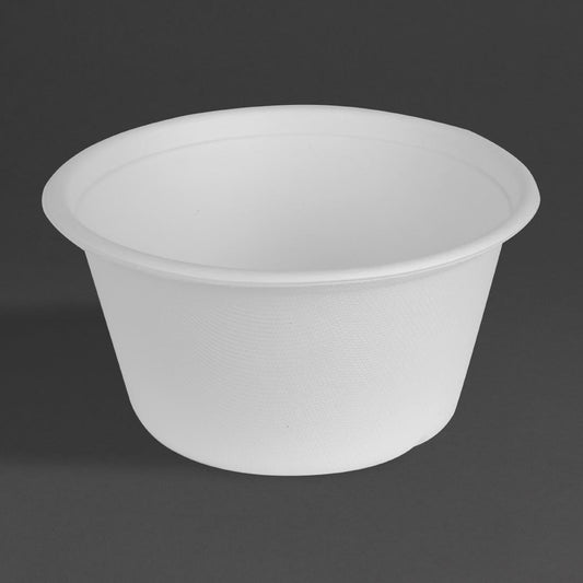 Fiesta Composteerbare Suikerriet Kom 900ml (Verpakking Van 50)