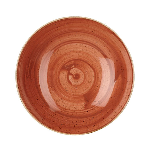 Churchill Stonecast Spiced Orange Coupe Kom 18.2cm (pak van 12)