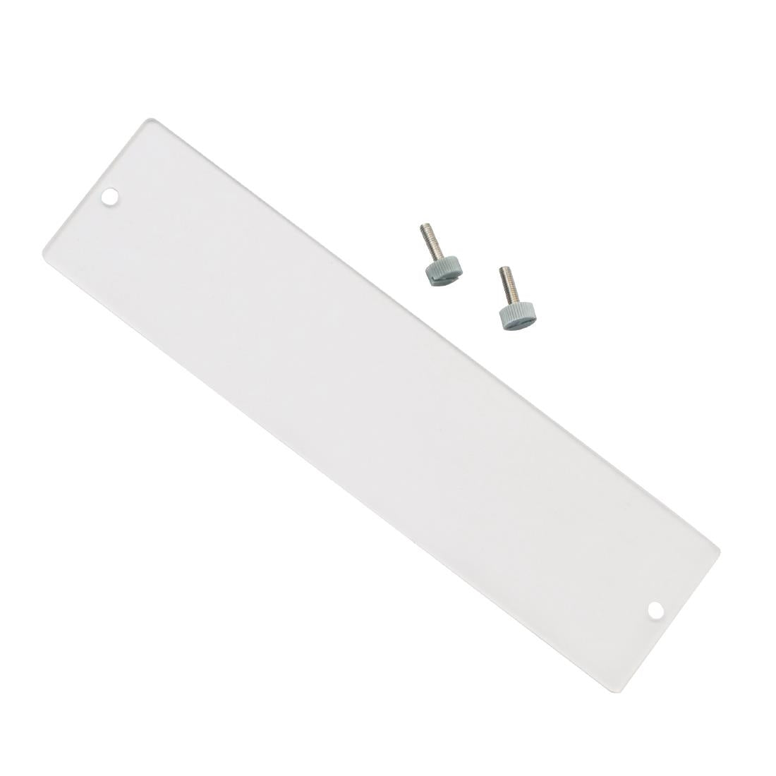 Polar afdekplaatje thermostaat voor CB929-CB932, CC601, CC605, CD089, CE205-CE207, CF759, DP286, DP287 en GH130-GH134