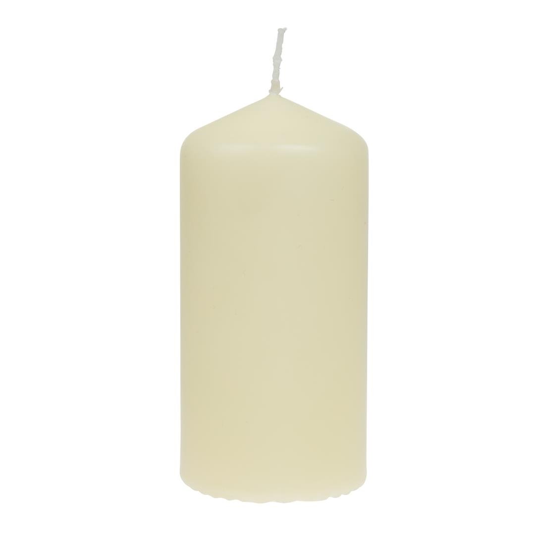 Bolsius stompkaarsen ivoor 120(H)mm (12 stuks)