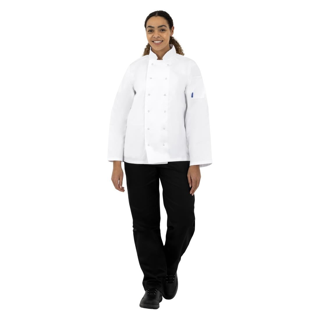 Whites Vegas koksbuis lange mouw wit L