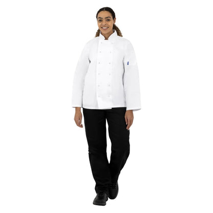 Whites Vegas koksbuis lange mouw wit L