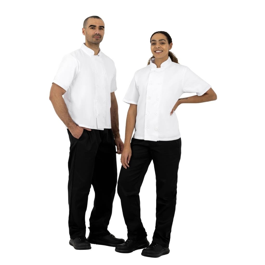Nisbets Essentials koksbuis wit (2 stuks) XXL