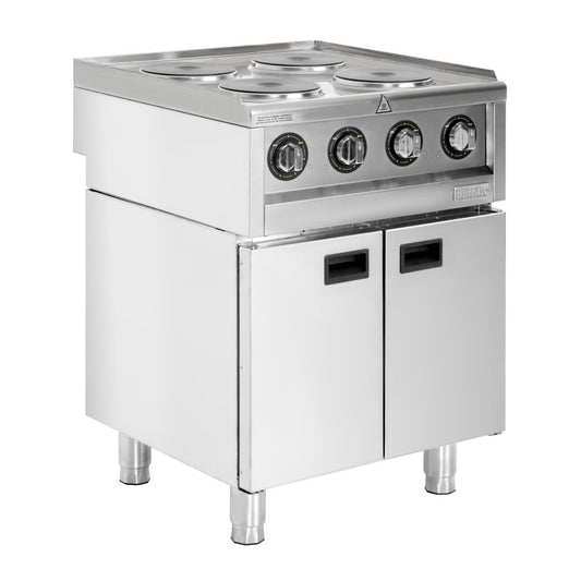 Buffalo 600 Serie Vrijstaand 4 Plaats Elektrische Kookplaat 7kW