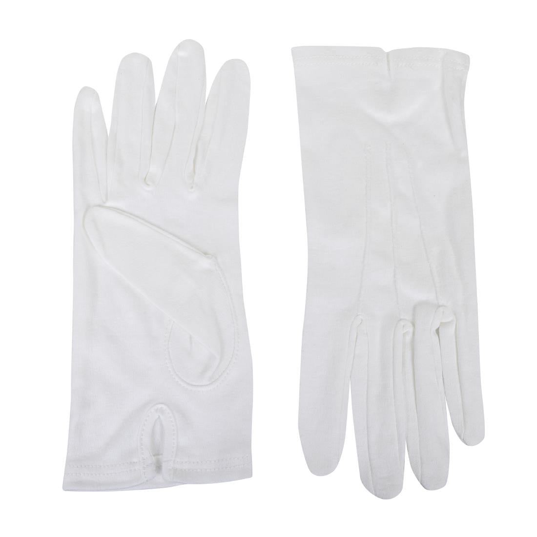 Heren serveerhandschoenen wit L