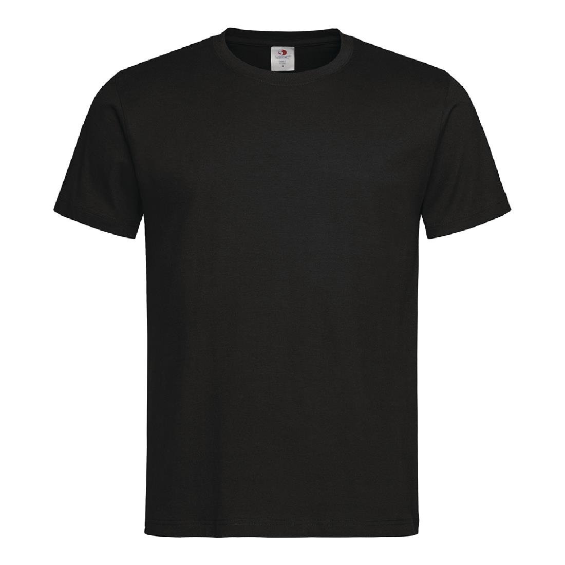 Nisbets Essentials t-shirts zwart L (2 stuks)