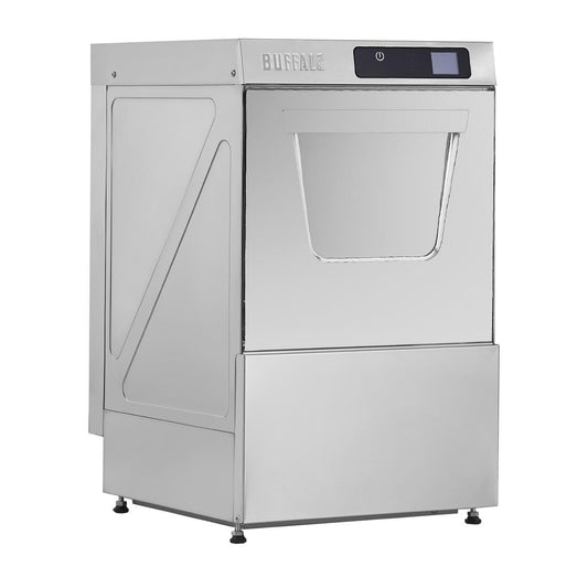 Buffalo Digitale Onderaardse Glazenwasser Met Afvoerpomp 400mm Mand 2.9Kw