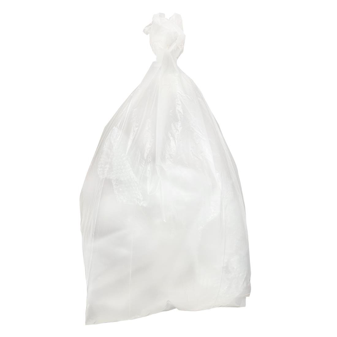 Jantex Zware Afvalzakken Transparant 160Ltr (100 stuks)