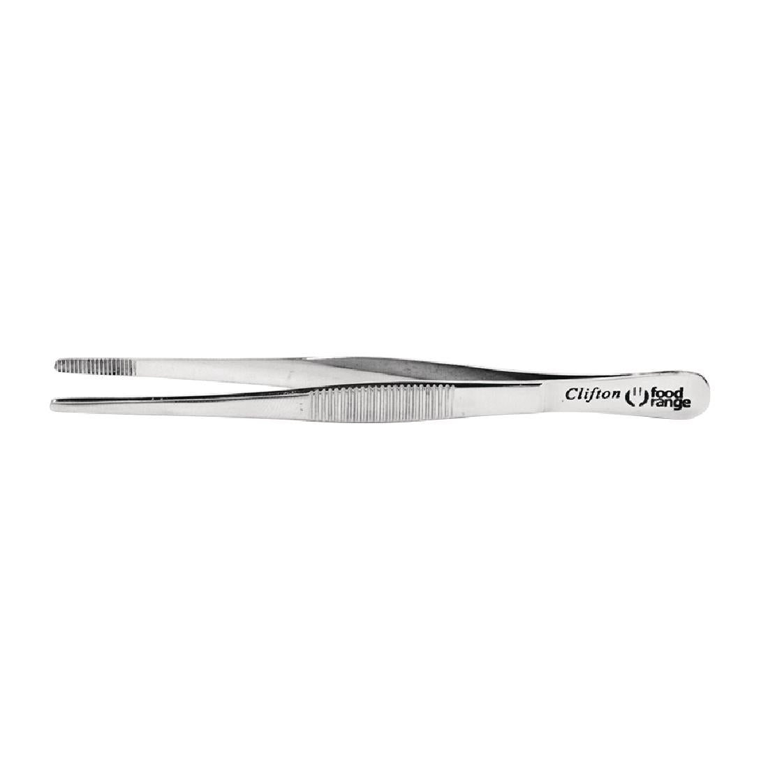 RVS micro pincet met ronde punt 16cm