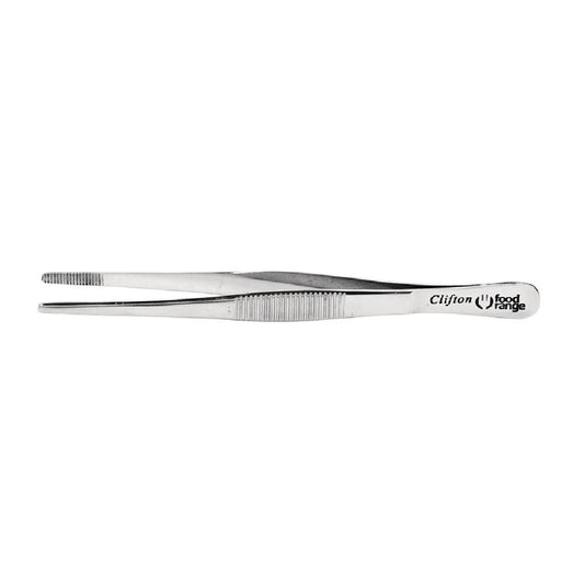 RVS micro pincet met ronde punt 16cm