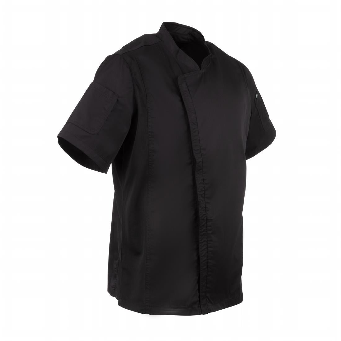 Chef Works Springfield unisex koksbuis met rits zwart L