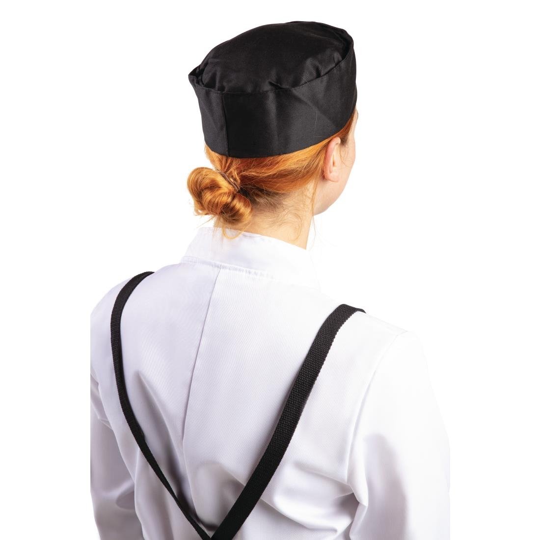 Whites unisex polykatoen skullcap zwart L