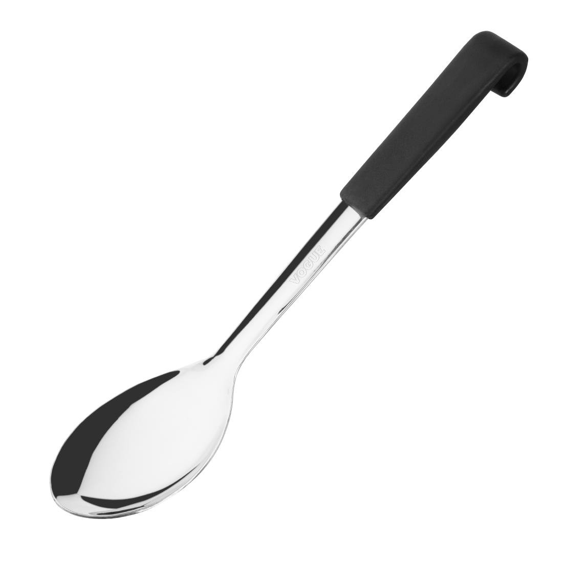 Vogue zwarte serveerlepel met handvat 340mm